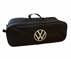 Сумка-органайзер в багажник Volkswagen NEW LOGO чорна 03-147-2Д