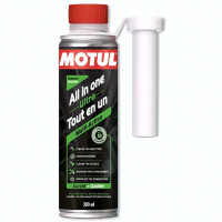 Комплексный очиститель топливной системы бензиновых двигателей Motul All in one Ultra Gasoline 300мл. 112131