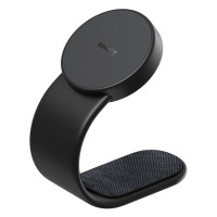Автотримач для телефона з БЗП Baseus C02 Pro Series Magnetic Wireless Charging Car Mount Cluster Black