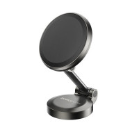 Автотримач для телефона BOROFONE BH126 Ascenso folding rotating car holder (center console) Metal Grey