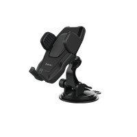 Автотримач для телефона HOCO CA31 cool run suction cup car holder Black