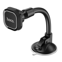 Автотримач для телефона HOCO CA55 Astute series windshield car holder Black/Gray