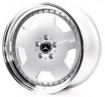 Диски Flow Forming FF2211 9,0x18 PCD5x112 ET40 D66,6 Silver_Machined_Lip