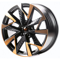 CUP0443 8,0x18 PCD5x112 ET42 D57,1 Matte_Black_Machined_Spokes_Bronze_Coating