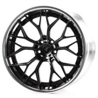 Диски WS Forged WS-MR035C 10,5x20 PCD5x112 ET43 D66,5 SATIN_BLACK_LIP_POLISH_FORGED