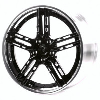 Диски WS Forged WS-022C 9,5x21 PCD5x130 ET60 D71,5 GLOSS_BLACK_LIP_POLISH_FORGED