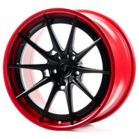 Диски WS Forged WS-043C 9,5x19 PCD5x112 ET20 D66,5 RIM_RED_SATIN_INSIDE_BLACK_SATIN_FORGED
