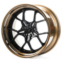 Диски WS Forged WS-052C 11,5x19 PCD5x112 ET15 D66,5 SATIN_BLACK_LIP_GLOSS_BRONZE_FORGED