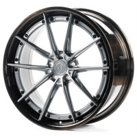 Диски WS Forged WS-026C 8,5x20 PCD5x112 ET35 D66,5 SATIN_GREY_LIP_BRUSHED_BLACK_FORGED
