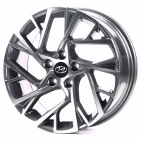 HND3318 7,0x17 PCD5x114,3 ET51 D67,1 Gunmetal_Machined_Face