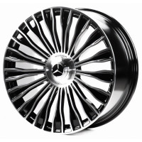 Диски Replica Forged MR0003 9,0x21 PCD5x112 ET34 D66,5 GLOSS_BLACK_MACHINED_FACE_FORGED