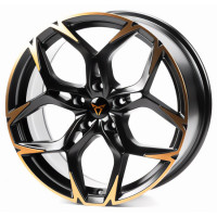 Диски Replay CUP275 8,0x18 PCD5x112 ET40 D57,1 Satin_Black_Machined_Spokes_Bronze_Coating