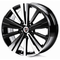 Roewe686 7,5x18 PCD5x112 ET41 D57,1 Black_Machined_Face