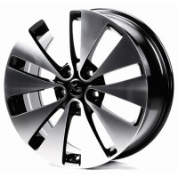 KI382 7,5x18 PCD5x114,3 ET46 D67,1 Black_Machined_Face