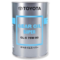 Масло трансмисионное синтетическое Toyota Gear Oil Super 75W-90 GL-5