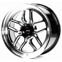 Диски Cast Wheels CW640 10,5x18 PCD5x120 ET20 D72,6 Gloss_Black_Lip_Milling