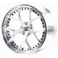 Диски WS Forged WS-082C 9,5x19 PCD5x112 ET15 D66,5 BRUSHED_SILVER_LIP_POLISH_FORGED