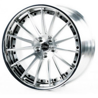 Диски WS Forged WS-091C 9,5x20 PCD5x112 ET12 D66,5 BRUSHED_SILVER_LIP_POLISH_FORGED