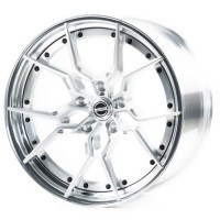 Диски WS Forged WS-052C 10,5x20 PCD5x132 ET18 D66,5 BRUSHED_SILVER_LIP_POLISH_FORGED