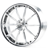 Диски WS Forged WS-076C 11,0x22 PCD5x112 ET37 D66,5 BRUSHED_SILVER_LIP_POLISH_FORGED