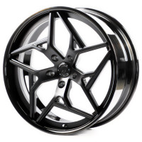 Диски WS Forged WS-061C 10,0x21 PCD5x130 ET39 D66,5 SATIN_BLACK_LIP_BRUSHED_GLOSS_BLACK_FORGED