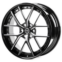 Диски WS Forged WS6-117C 9,0x22 PCD6x139,7 ET45 D95,1 SATIN_BLACK_MILLING_LIP_GLOSS_BLACK_FORGED