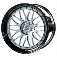 Диски WS Forged WS-087C 10,5x20 PCD5x112 ET15 D66,5 SATIN_GRAY_LIP_BRUSHED_GLOSS_BLACK_FORGED
