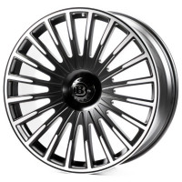 Диски Replica Forged LR4 9,5x23 PCD5x120 ET42 D72,5 SATIN_BLACK_MACHINED_FACE_FORGED