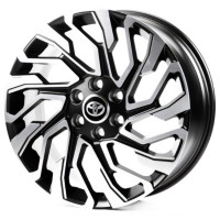 Диски Replica Forged TY0003 8,0x18 PCD6x139,7 ET45 D95,1 SATIN_BLACK_MACHINED_FACE_FORGED