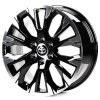 Диски Replica Forged TY0001 8,5x21 PCD6x139,7 ET50 D95,1 GLOSS_BLACK_MACHINED_FACE_FORGED