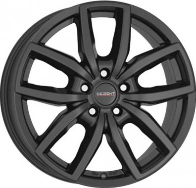 DEZENT TE dark 7,5x17 PCD ET50 D65,1 Black matt