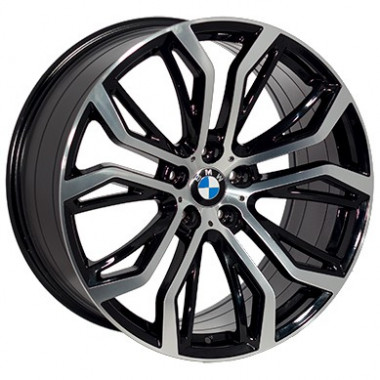 Replica BMW FR528 10,0x21 PCD5x120 ET40 D74,1 BKF