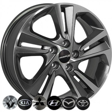 Replica KIA 5258 6,0x15 PCD5x114,3 ET40 D67,1 GMF