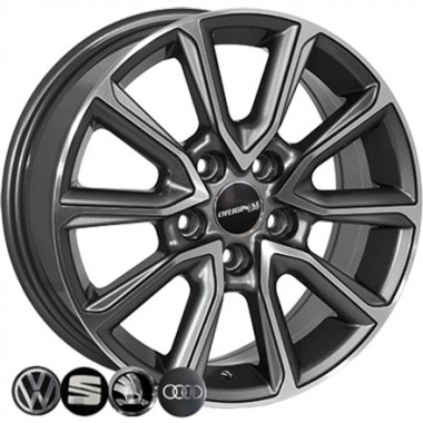 Replica VOLKSWAGEN BK5344 6,5x16 PCD5x112 ET40 D57,1 GP