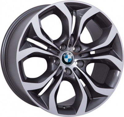 WSP Italy BMW W674 AURA 9,0x19 PCD5x120 ET37 D74,1 ANTHRACITE+POLISHED