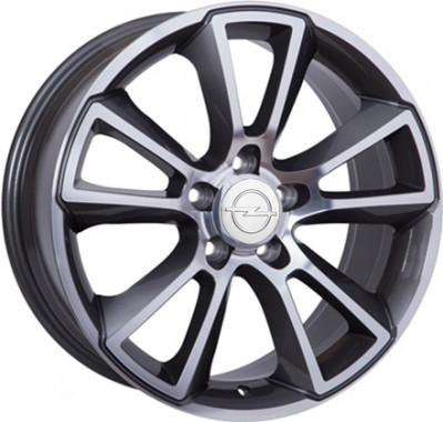 WSP Italy OPEL W2504 MOON 8,0x18 PCD5x110 ET43 D65,1 ANTHRACITE+POLISHED