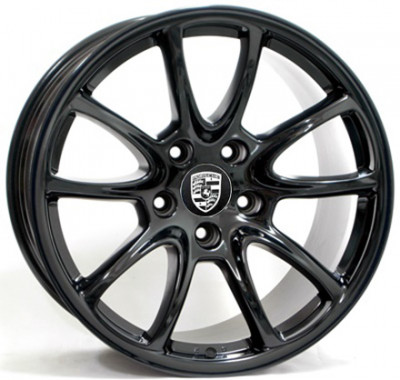 WSP Italy PORSCHE W1052 Corsair 8,5x19 PCD5x130 ET53 D71,6 GLOSSY+BLACK