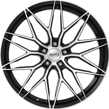 DOTZ Suzuka dark 8,0x18 PCD5x112 ET48 D70,1 Black/polished