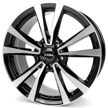 Rial M12 7,5x18 PCD5x112 ET33 D66,5 diamond-black