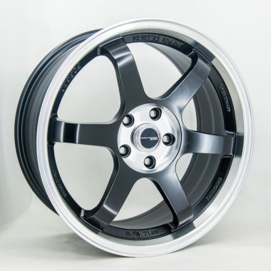 Replica Mercedes TE37 8,0x18 PCD5x112 ET38 D66,6 MBM