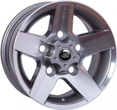 WSP Italy LAND ROVER W2354 MALI 8,0x16 PCD5x165 ET25 D114,0 ANTHRACITE+POLISHED