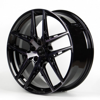 WS Forged WS22843 8,0x20 PCD5x112 ET45 D66,5 GLOSS_BLACK_DARK_MACHINED_FACE