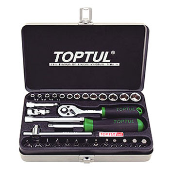 TOPTUL Набор инструмента 1/4" TOPTUL GCAD3202 32 еденицы