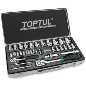 TOPTUL Набор инструмента 1/4" и 1/2" TOPTUL GCAD3401 34 еденицы