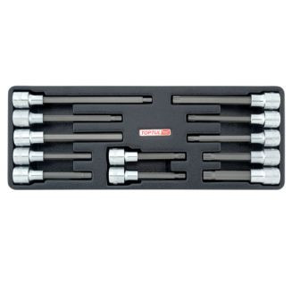 TOPTUL Набор бит впрес. в головку 1/2" TOPTUL GAAT1202 12 едениц