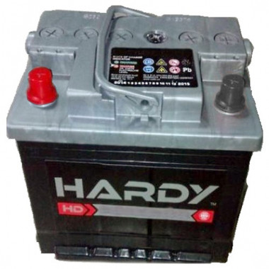 HARDY SP 75Ач, 650А 175/278/190, 12V, +/-