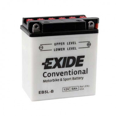 EXIDE (EB5L-B) 5Ач, 65А 60/120/130, 12V, +/-