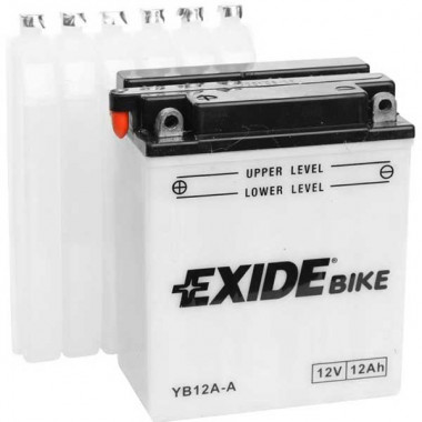 EXIDE (EB12A-A) 12Ач, 165А 80/134/160, 12V, +/-