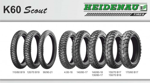 Heidenau K60 Scout 130/80 R17 65T