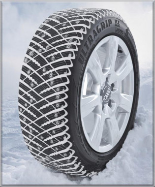 GoodYear Ultra Grip Ice Arctic 235/50 R17 100T шип - Картинка 3